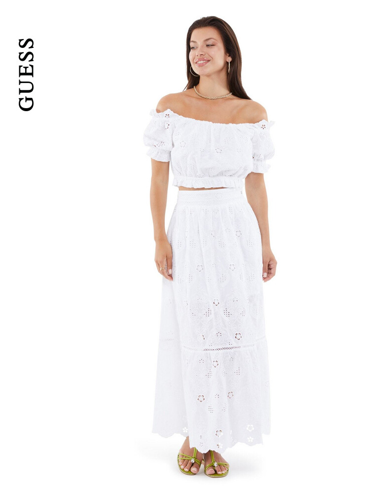 

Топ женский Guess из кружева, синий