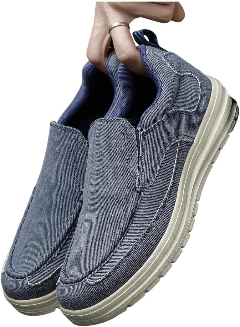 

Мужские повседневные дышащие мокасины для вождения и прогулок Generic, синий