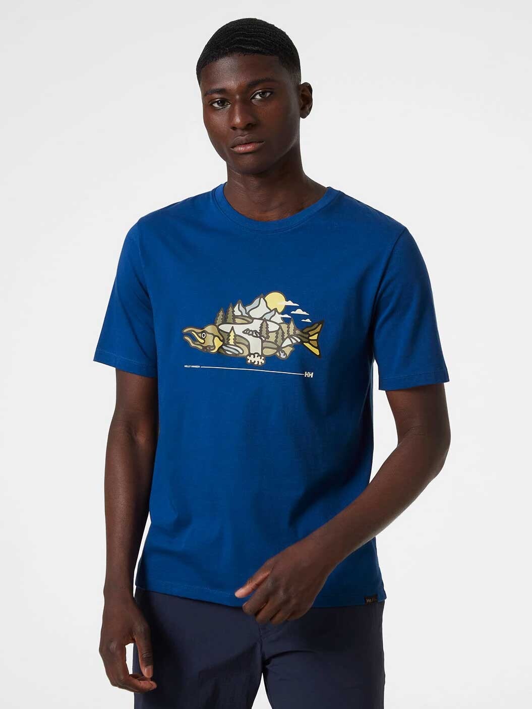 

Футболка Helly Hansen F2F ORGANIC COTTON, синий