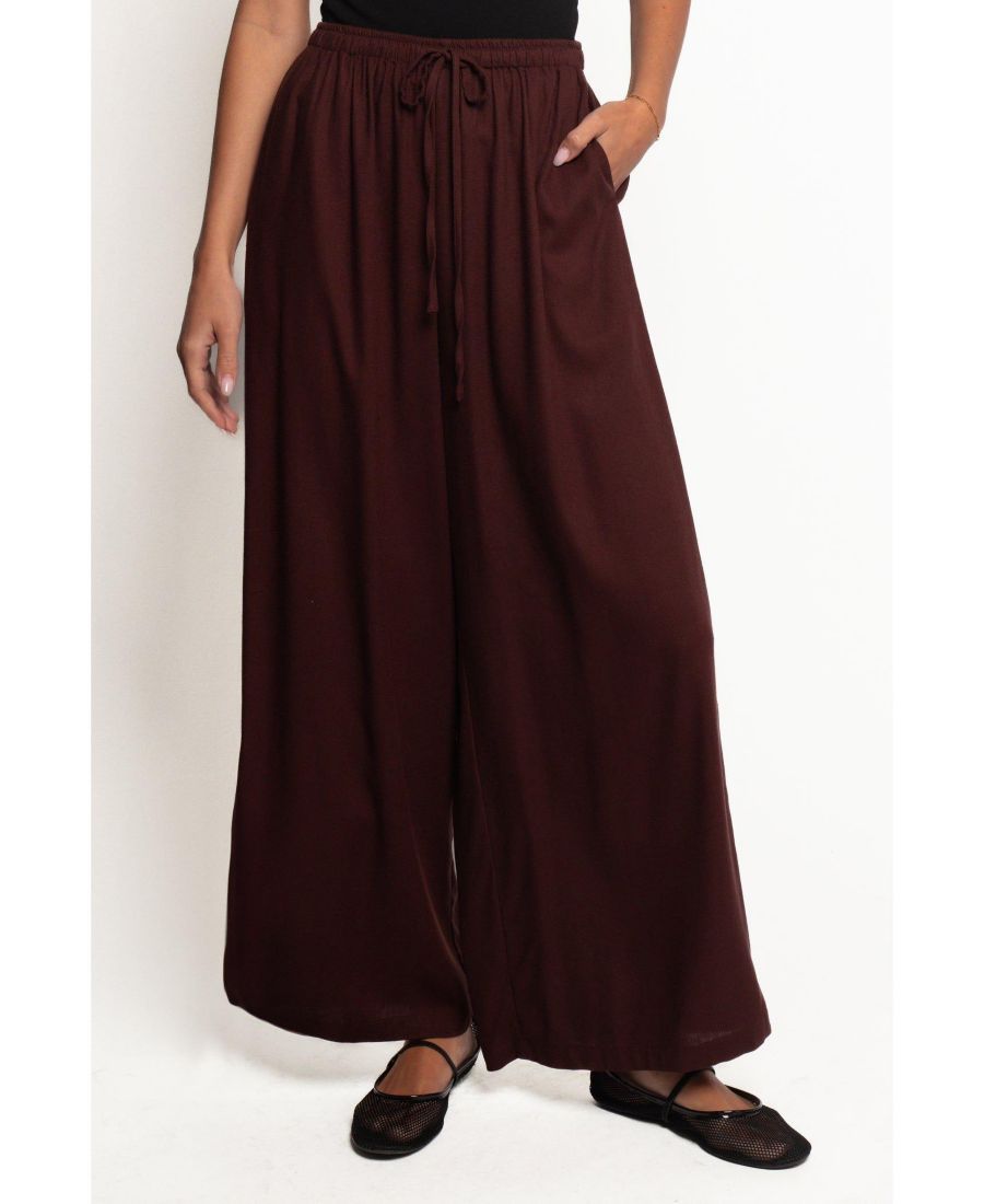 

Женские брюки Zane с поясом на талии Petal and Pup, Chocolate