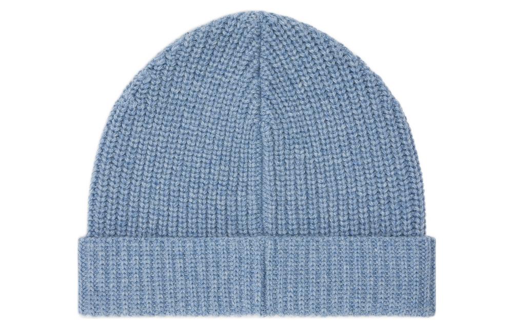 CELINE Женская шапка-бини Светло-голубая, Light Blue — фото 3