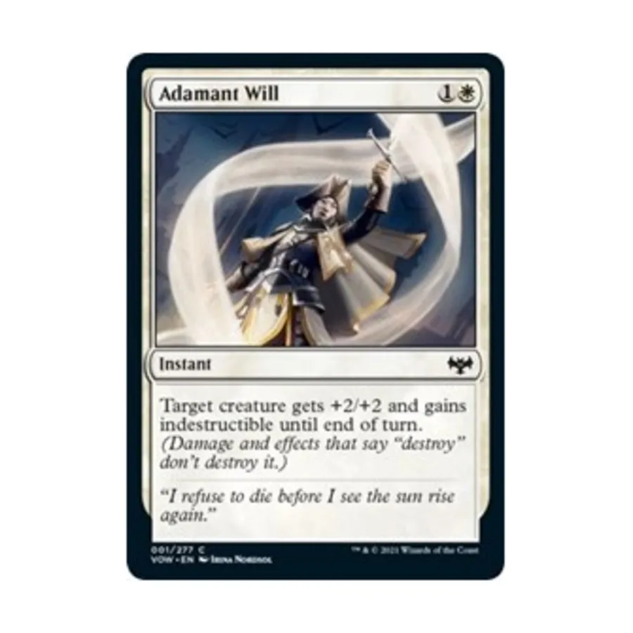 

CCG Адамант Уилл (К), MTG - Innistrad: Crimson Vow
