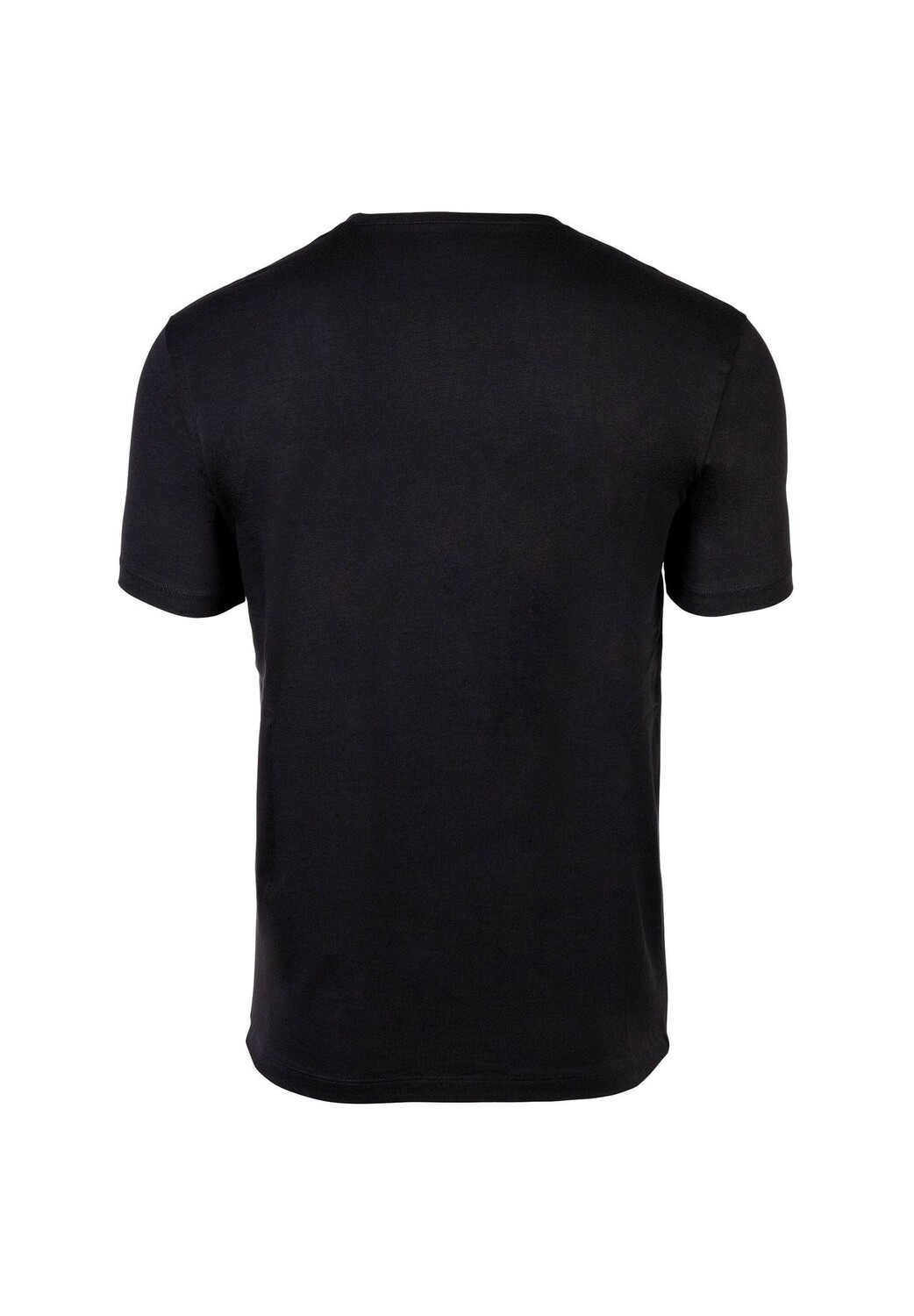 Футболка мужская, 3 шт. - TShirtVN 3P Classic, майка, V-образный вырез, хлопок BOSS, цвет Blau Grau Schwarz — фото 4
