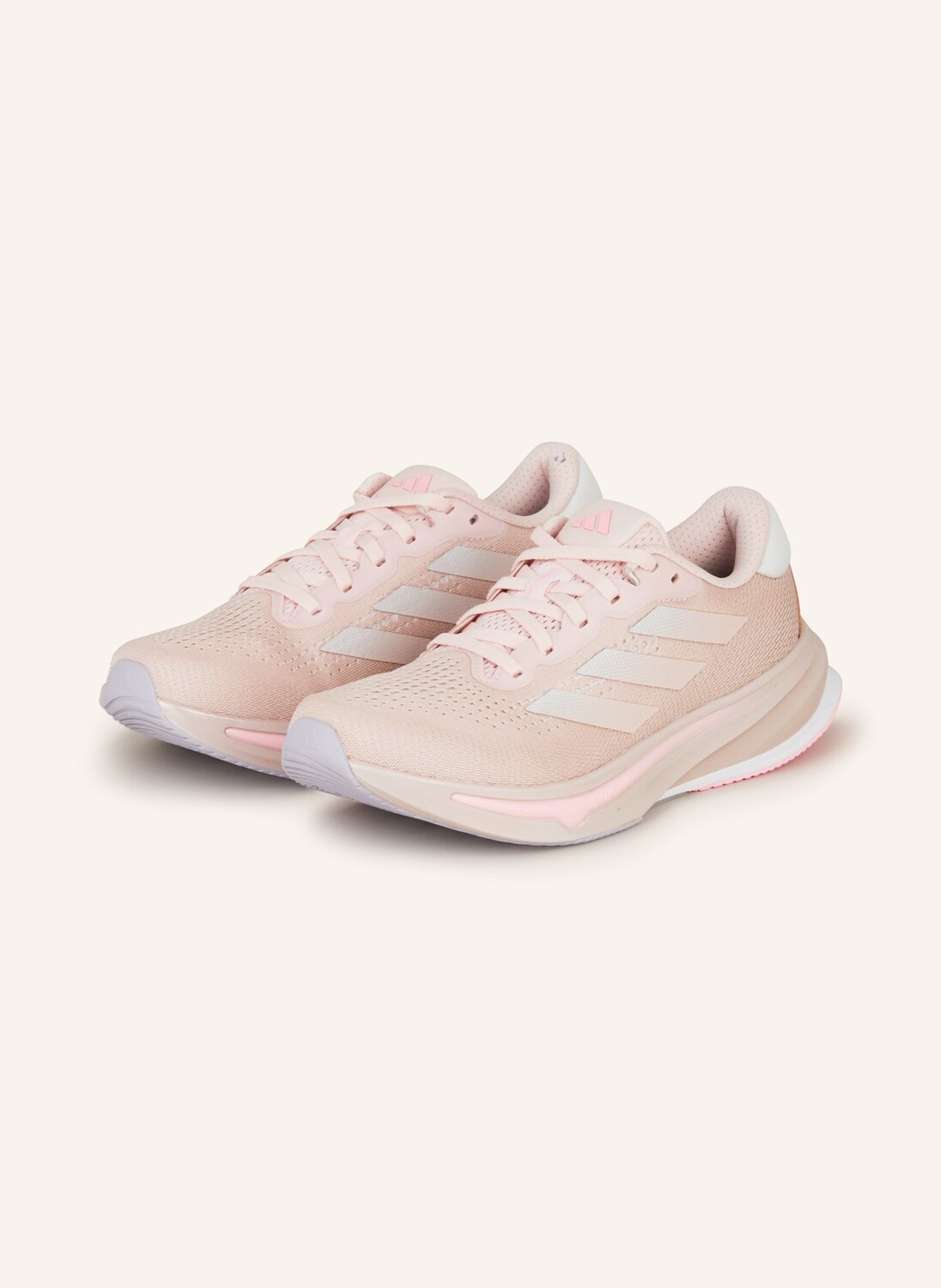 

Кроссовки supernova rise w adidas, светло-розовый