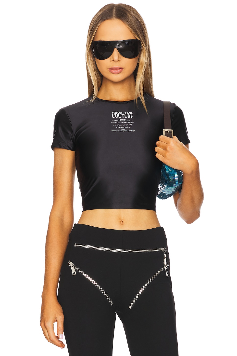 

Футболка Versace Jeans Couture, black