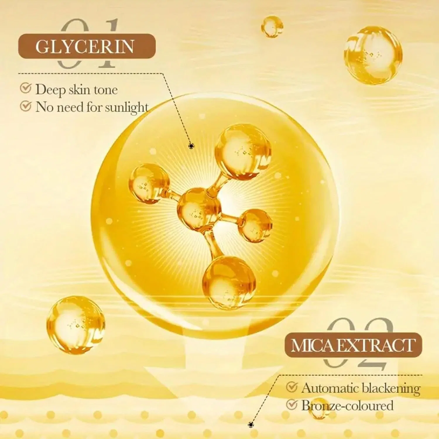 Автозагар для тела с увлажнением Generic 70 г — фото 4