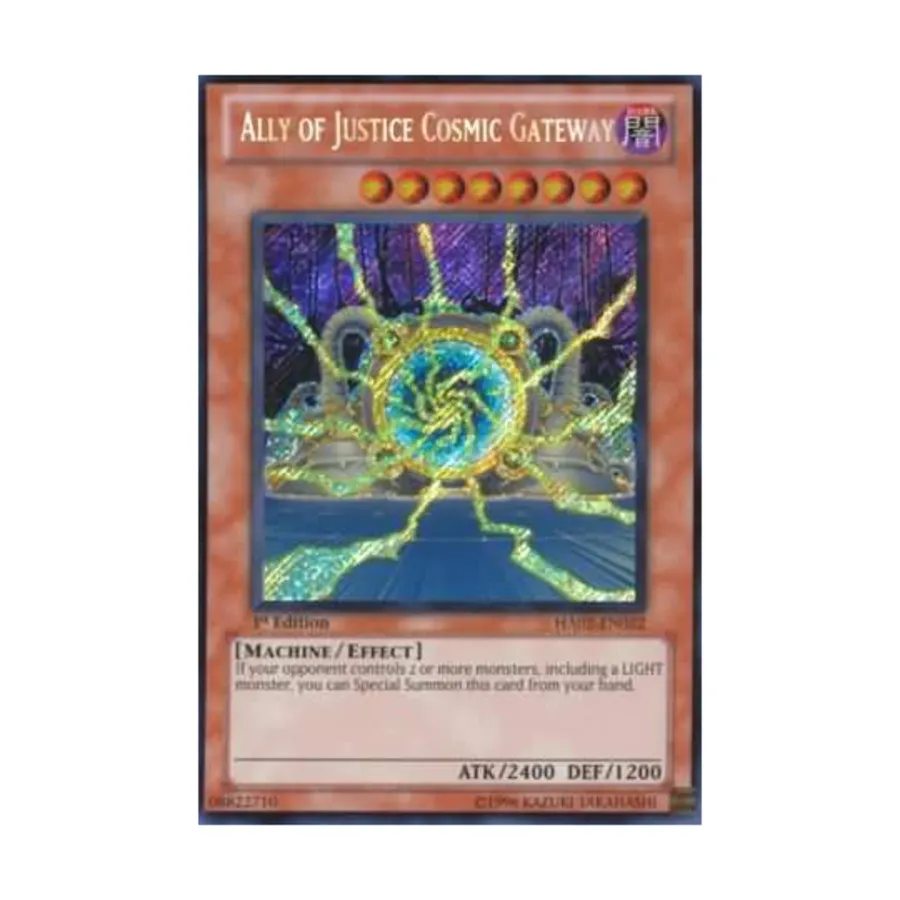 

CCG Космические врата союзника справедливости (редкий секрет), Yu-Gi-Oh - Hidden Arsenal 2 - Singles
