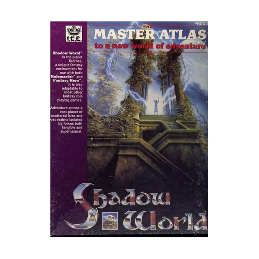 

Бокс-сет Master Atlas (1st Edition), Shadow World (I.C.E.)
