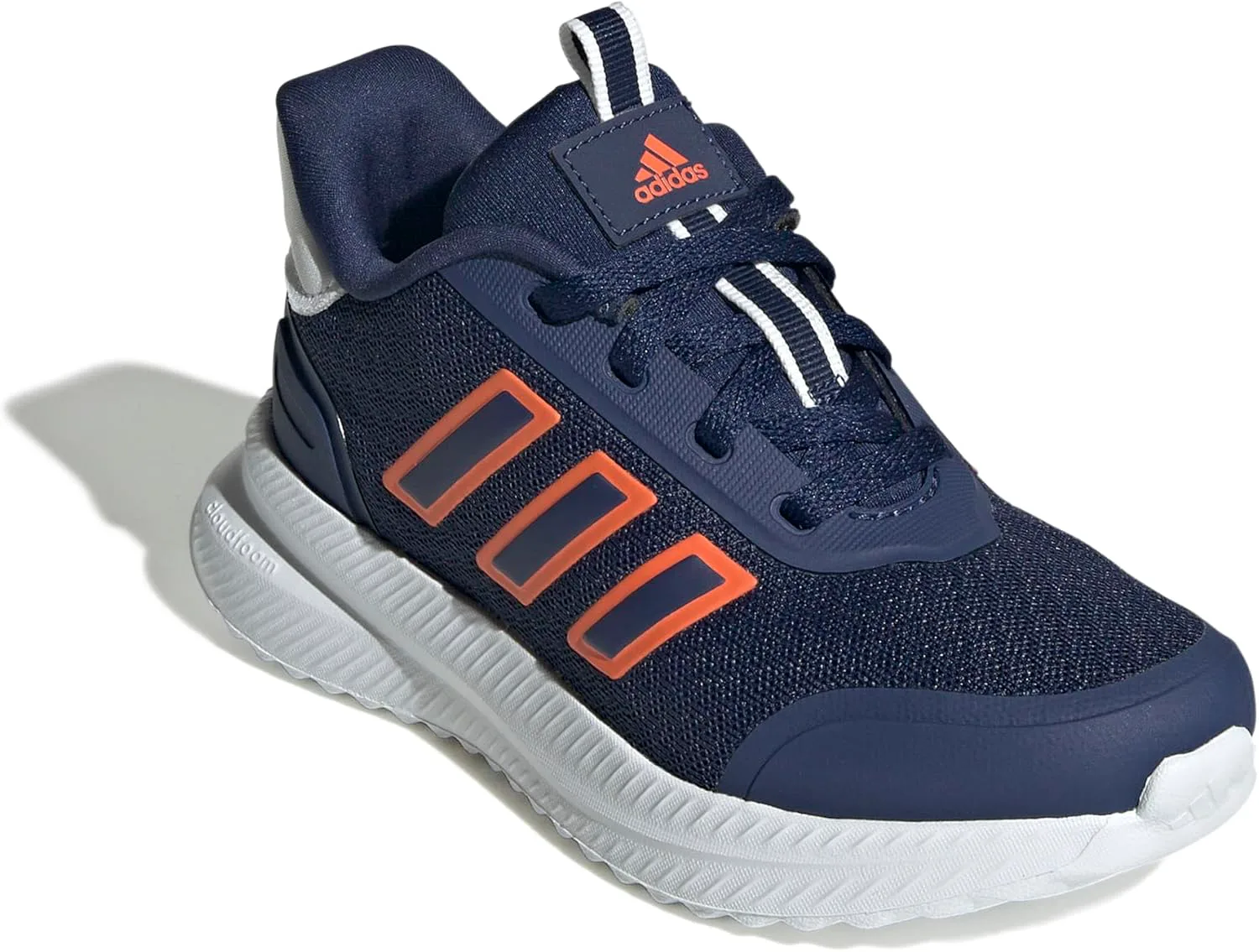 Кроссовки Adidas для детей и подростков X_PLR (для старших детей), темно-синий/оранжевый/белый — фото 4