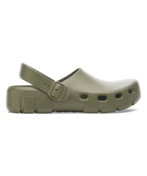Унисекс сандалии Birkenstock Birki Flow EVA хаки — фото 3