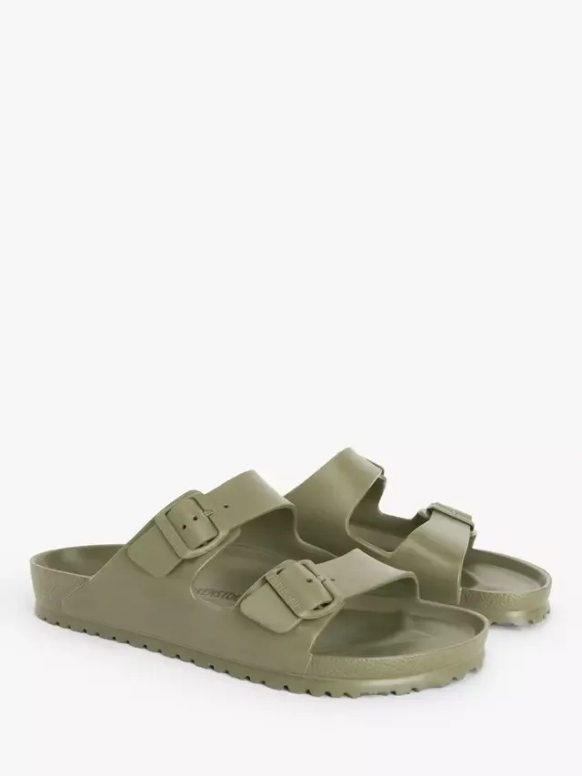 Сандалии Arizona EVA с двойным ремешком Birkenstock, Khaki — фото 3