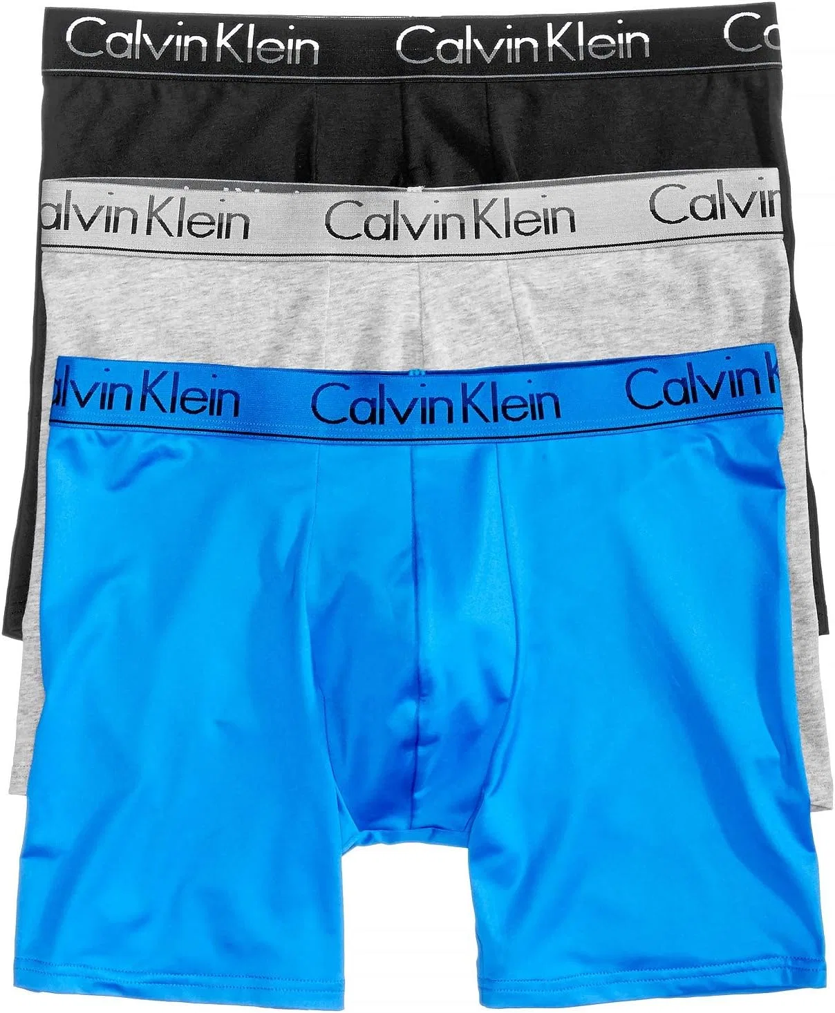 Боксеры, 3 штуки Calvin Klein, Electric Blue/Steel