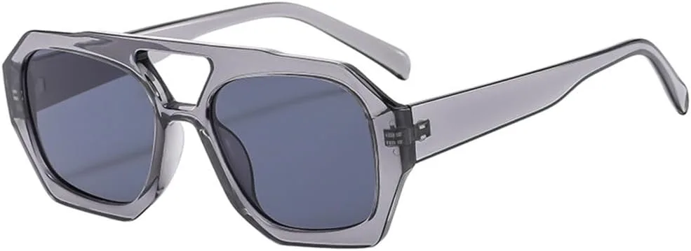 

Модные шестиугольные солнцезащитные очки для женщин и мужчин, винтажная оправа, популярные товары, универсальные, с защитой от УФ-излучения UV400 MTZJH, C2