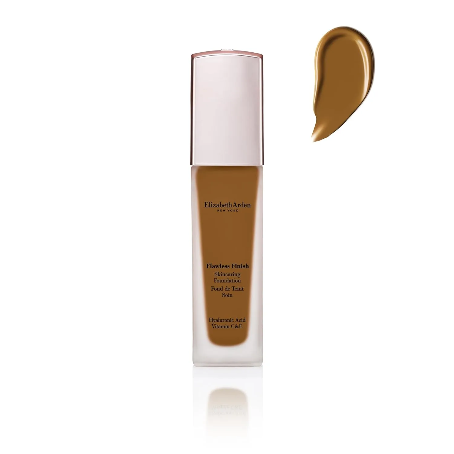 Тональный крем Elizabeth Arden Flawless Finish с гиалуроновой кислотой, витаминами C и E., 550N (Deep skin with neutral undertones)