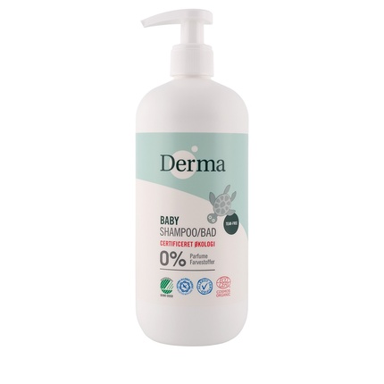 

Детский шампунь для купания - 500 мл Derma Eco