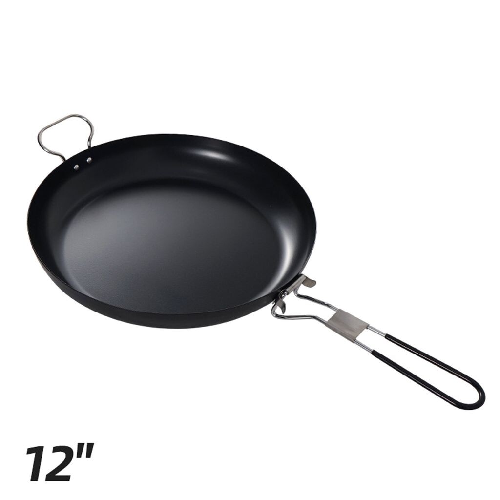 

Сковорода-гриль, портативная сковорода-гриль с антипригарным покрытием, складная сковорода для кемпинга на открытом воздухе-M Hameb