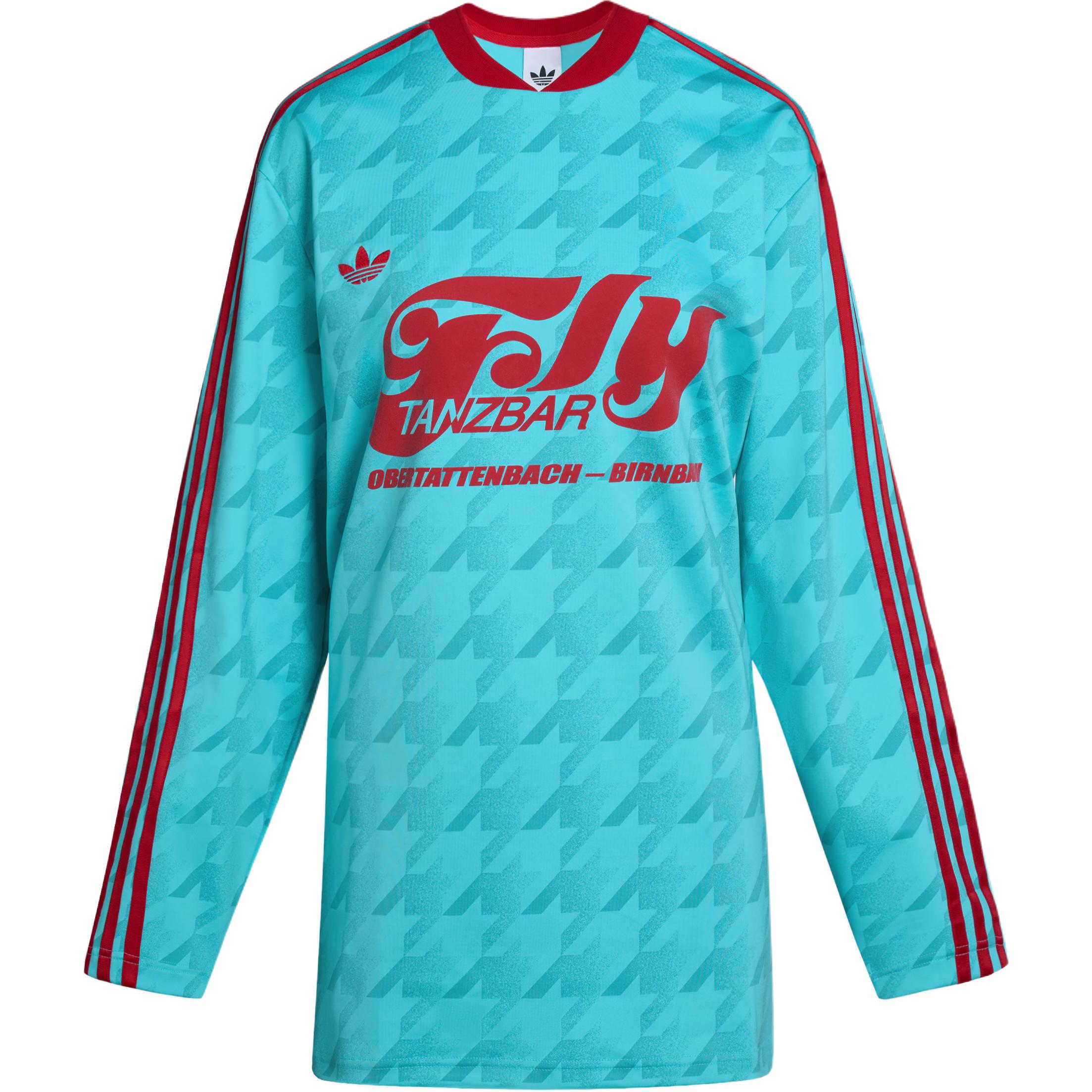 

Футболка SS25 Soccer Jersey Women's Adidas Originals, светло-голубой/мягкий голубой