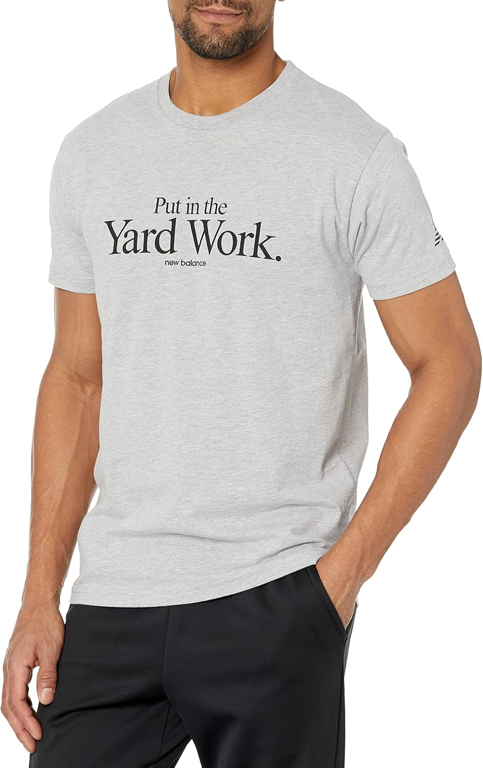 

Мужская бейсбольная футболка New Balance NB с коротким рукавом, Athletic Grey Yard Work, Серый, Мужская бейсбольная футболка New Balance NB с коротким рукавом, Athletic Grey Yard Work