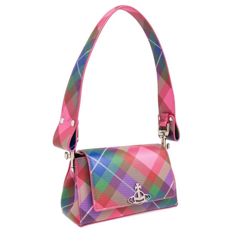 Средняя сумка через плечо цвета ореха Vivienne Westwood, basic set (bag+dust bag) — фото 2