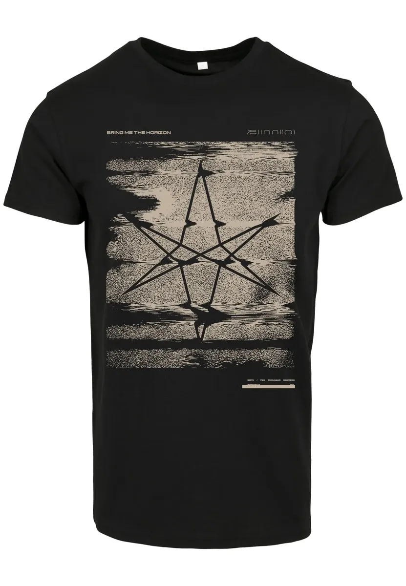 

Рубашка с короткими рукавами Merchcode " Merchcode Men's Broken Xerox Hexagram - UK", черный