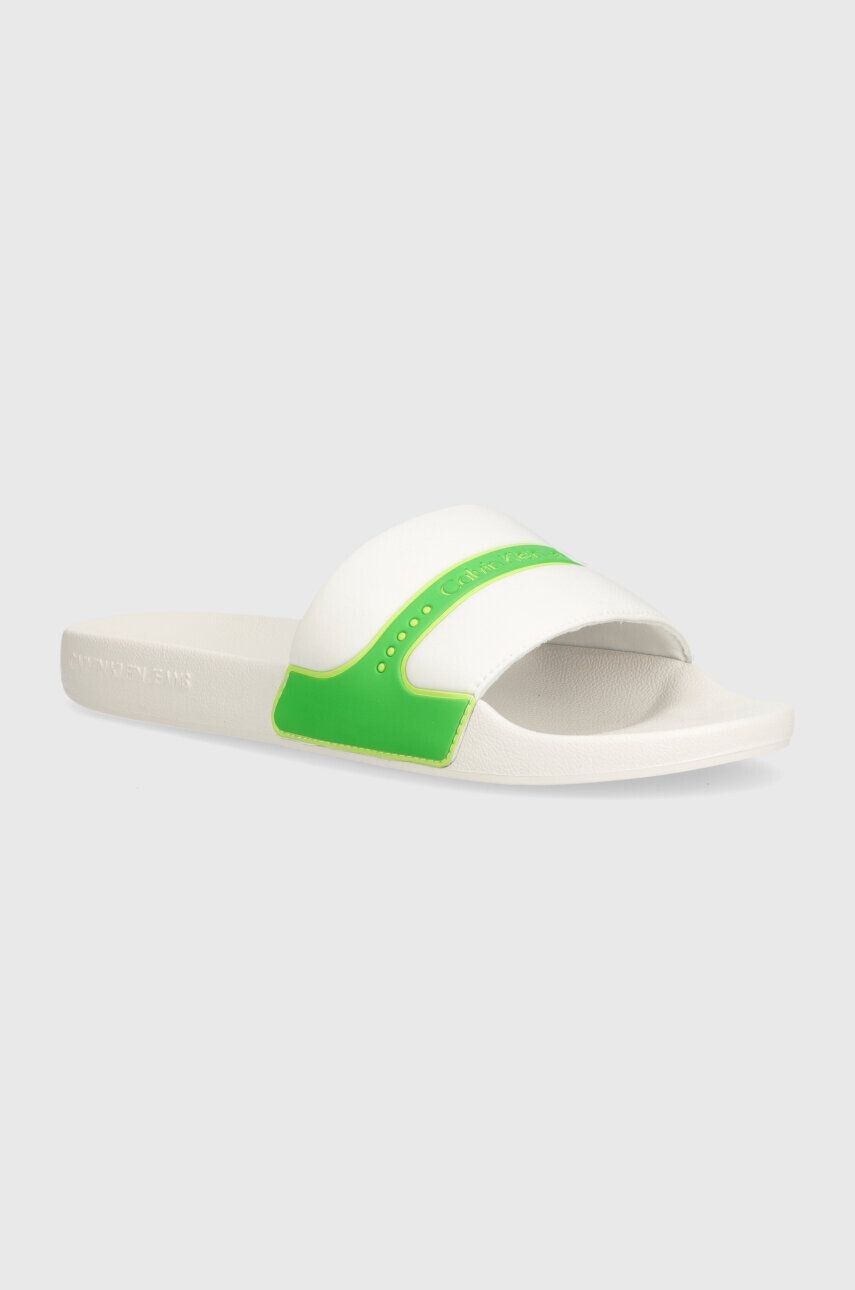 

Шлепанцы Calvin Klein Jeans SLIDE NEOPRENE SNAP, белый