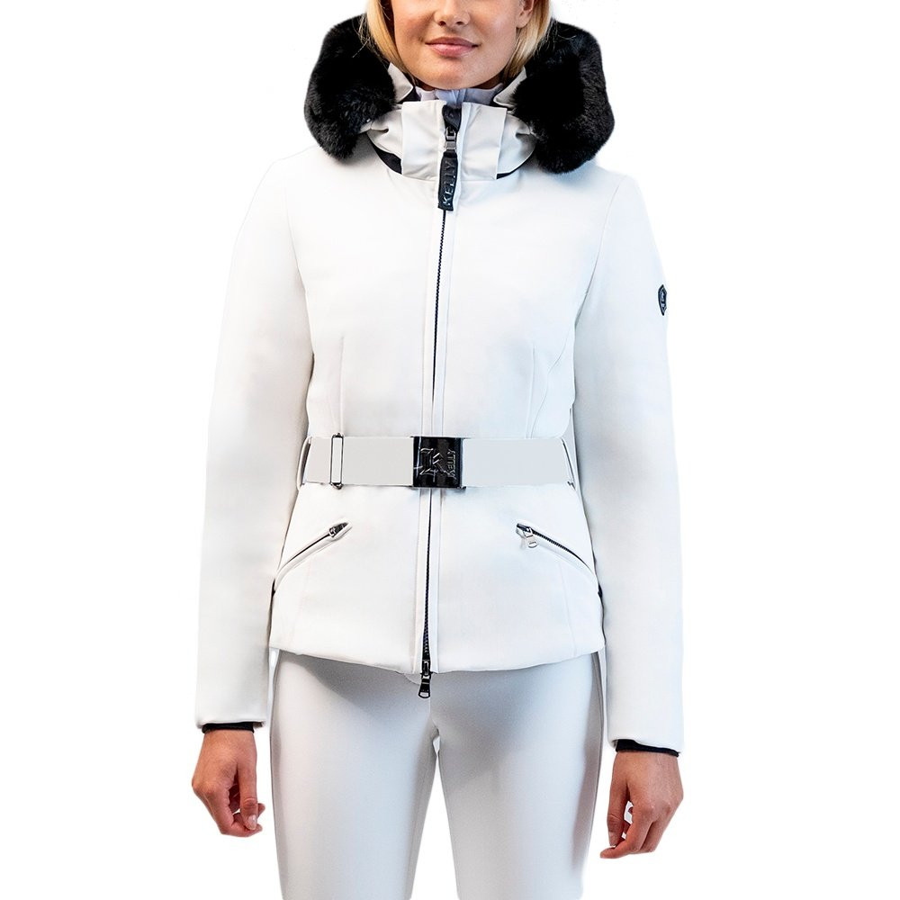 

Пуховая лыжная куртка Kelly Bailey с натуральным мехом (женская), White