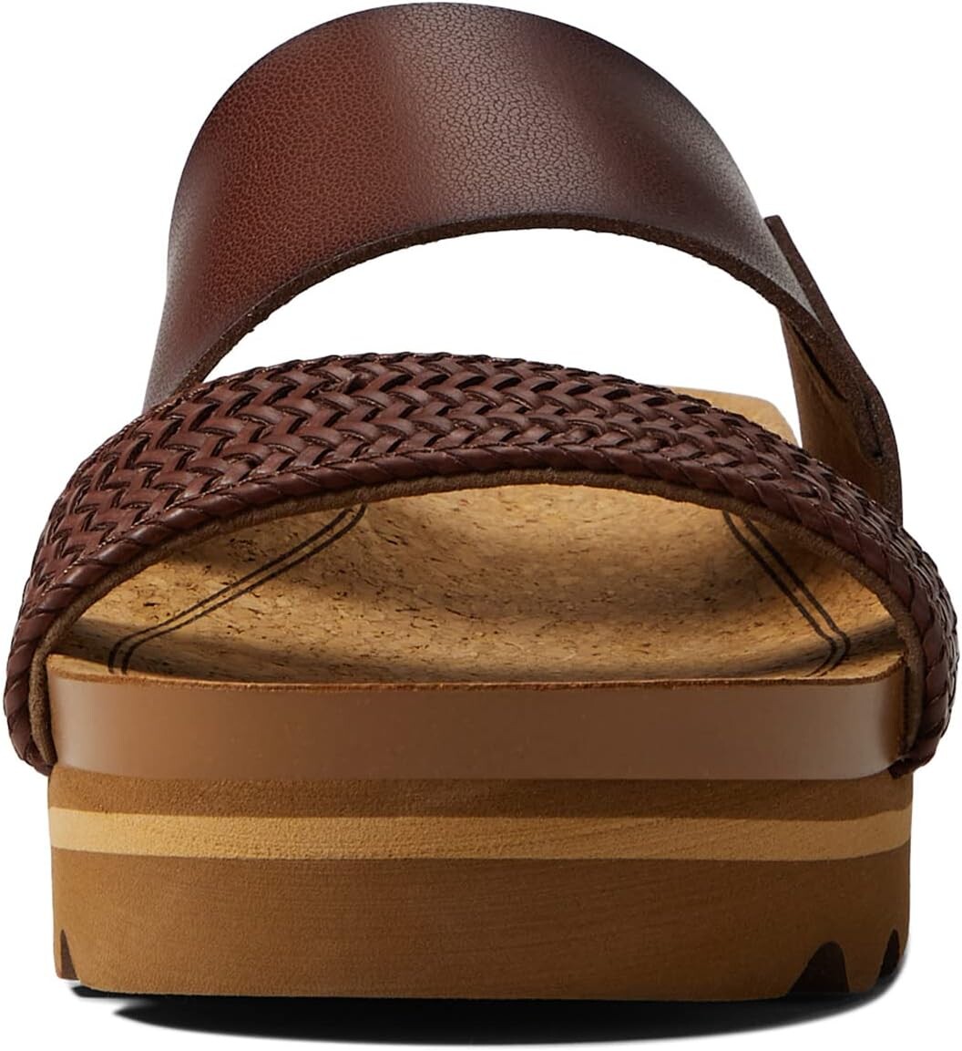 Сандалии на плоской подошве Cushion Vista Hi Reef, цвет Chocolate — фото 2