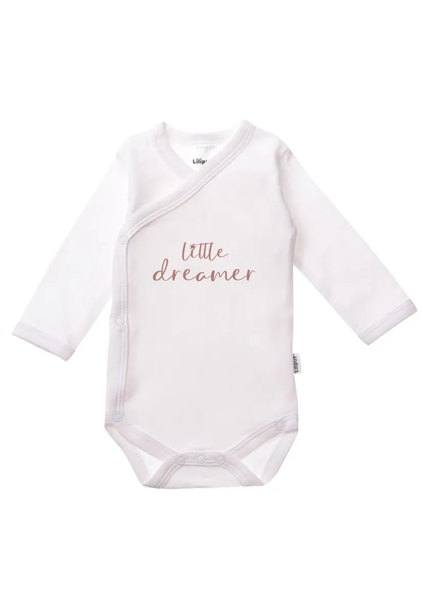 Боди-лилипут "Little Dreamer", в упаковке 2 шт., с милыми принтами Liliput, белый — фото 3