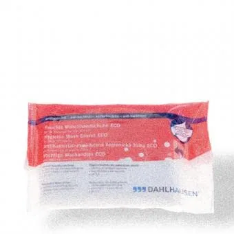 Мочалка для мытья Dahlhausen Eco Wash Mitt 15x23 см, 8 шт.