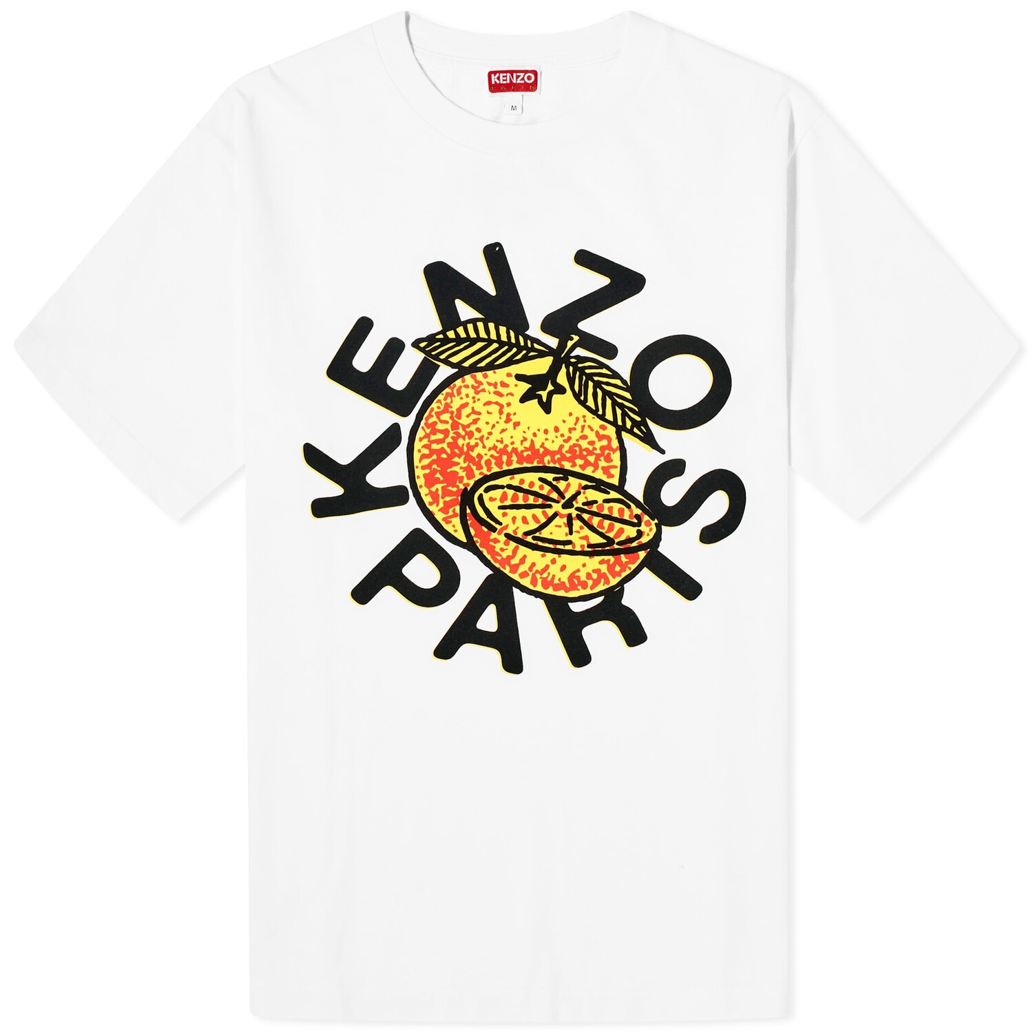 

Футболка Kenzo Big Orange, белый