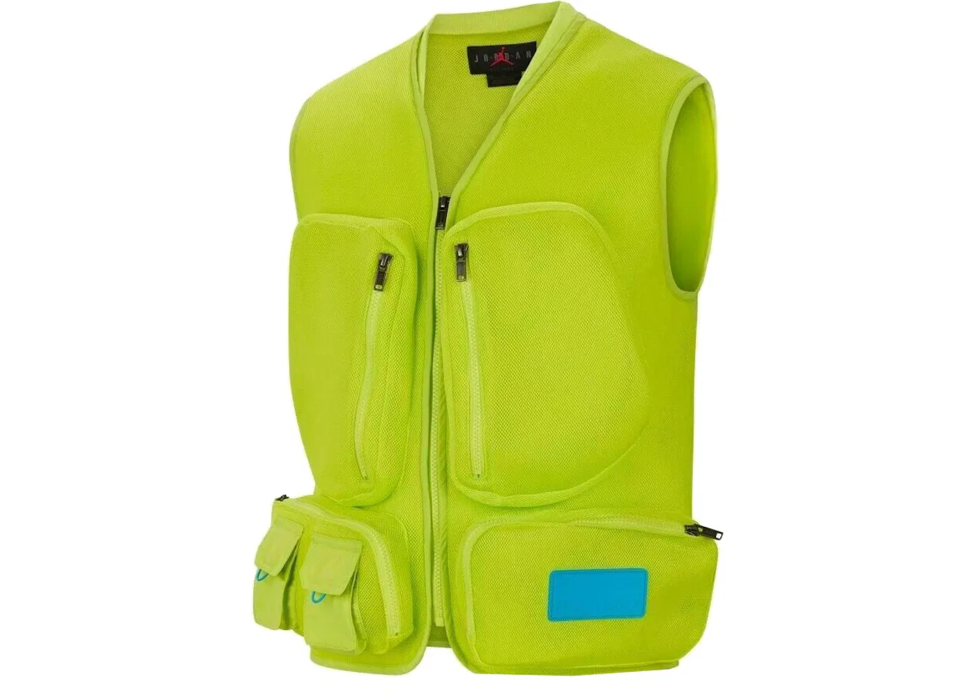 Мужской жилет с принтом Jordan Vest,: Cyber/Laser Blue