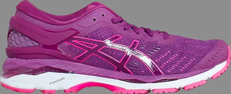 

Кроссовки wmns gel kayano 24 'prune' Asics, фиолетовый