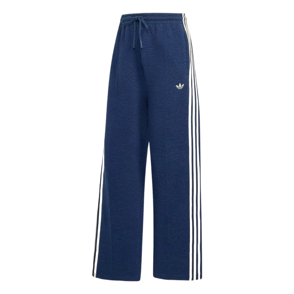 Женские спортивные брюки прямого кроя Firebird, Adidas Originals, Midnight Indigo/Warm Vanilla