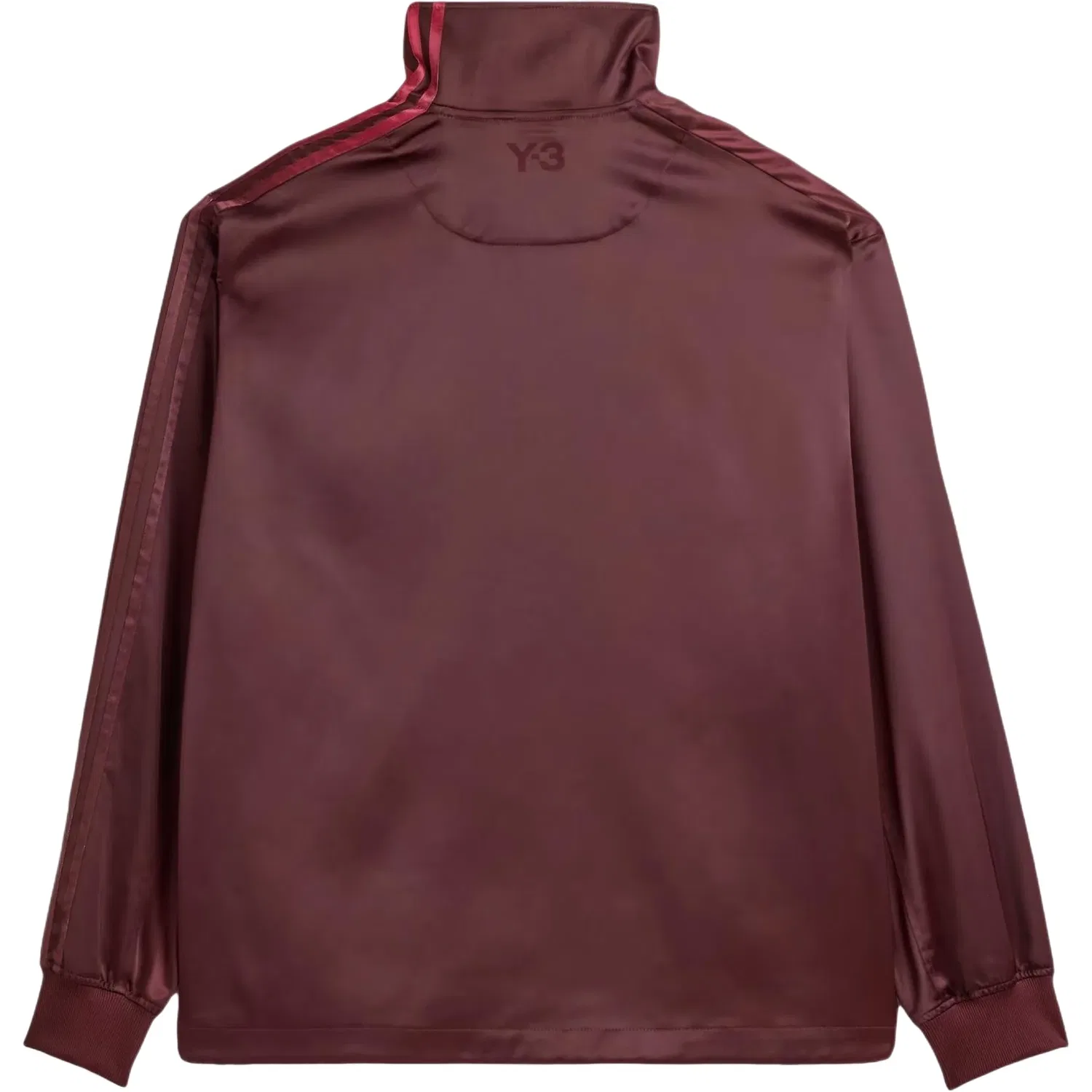 Мужская куртка Y-3 Satin Gradient 3-Stripes Track Top Asia Sizing 'Night Red' adidas, Night Red — фото 3