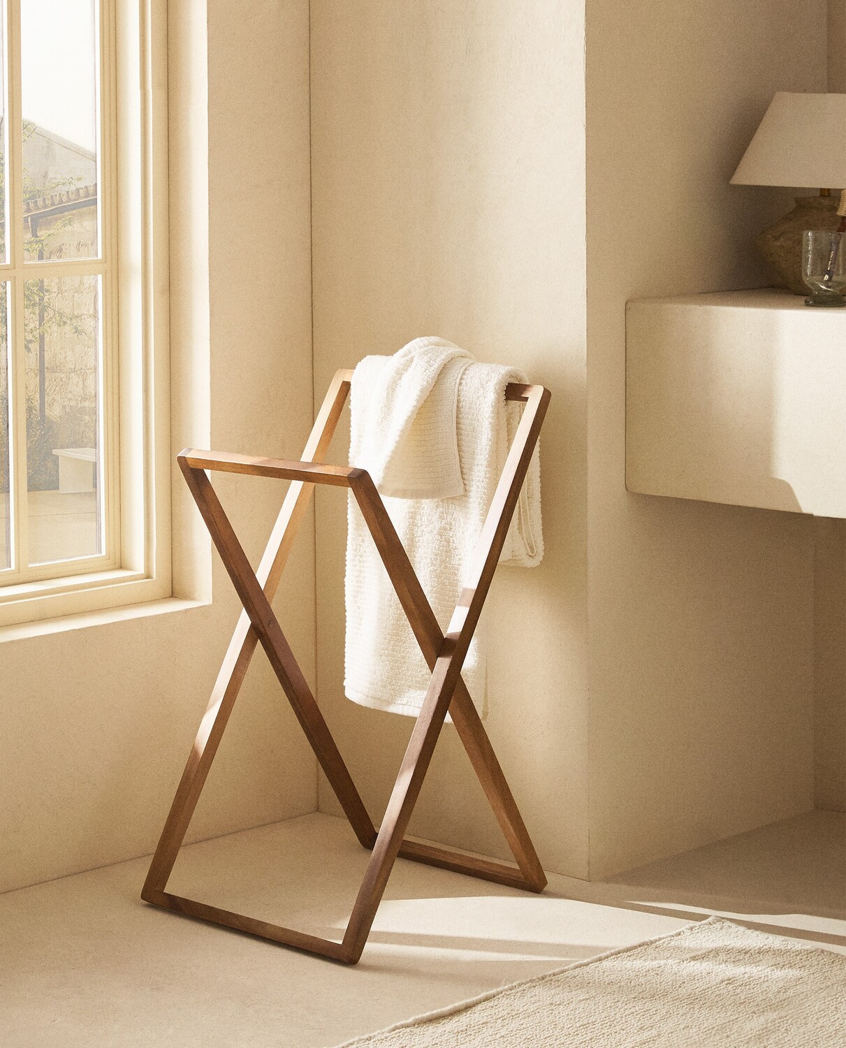 Полотенцедержатель Zara Home Acacia Wood, светло-коричневый — фото 3