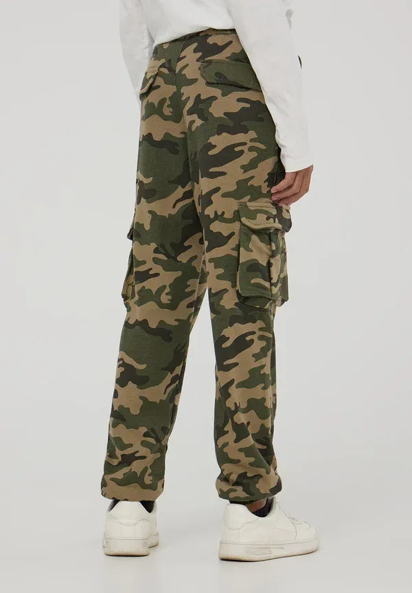 Брюки карго, камуфляж, Cargo trousers, Terranova, зеленый военный — фото 3