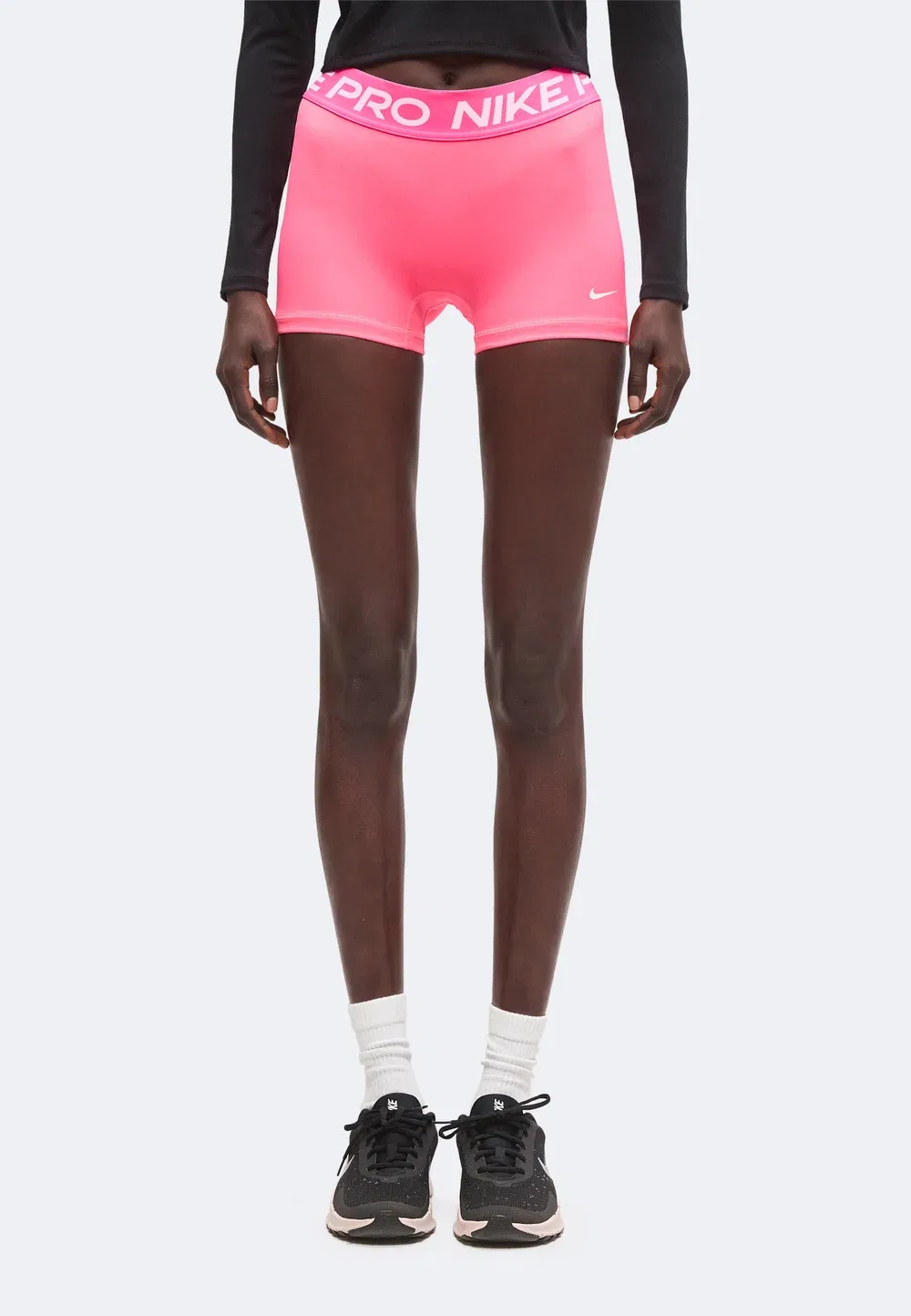 365 коротких леггинсов Nike Performance, Hyper Pink/White