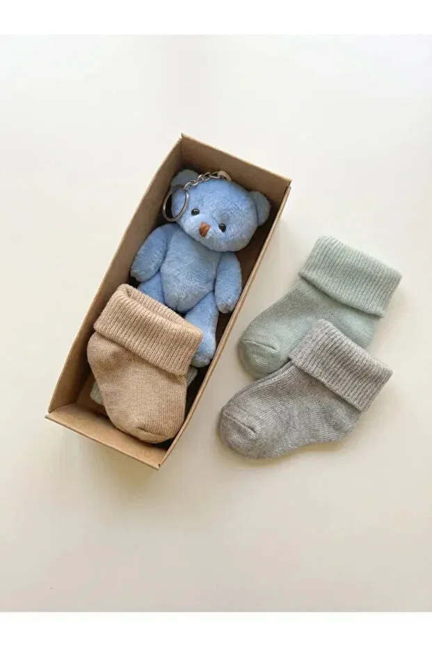 Детский набор носков для мальчиков хлопковый Jr.Bunnies, Gray