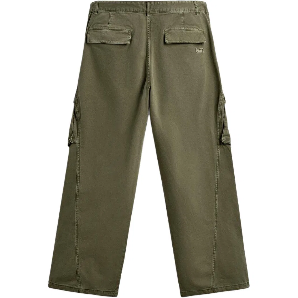 Мужские карго-брюки цвета хаки ZARA, Khaki — фото 3