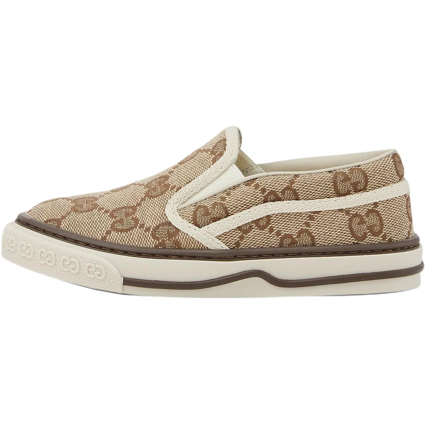 Детские кеды из GG-канвы с принтом GUCCI