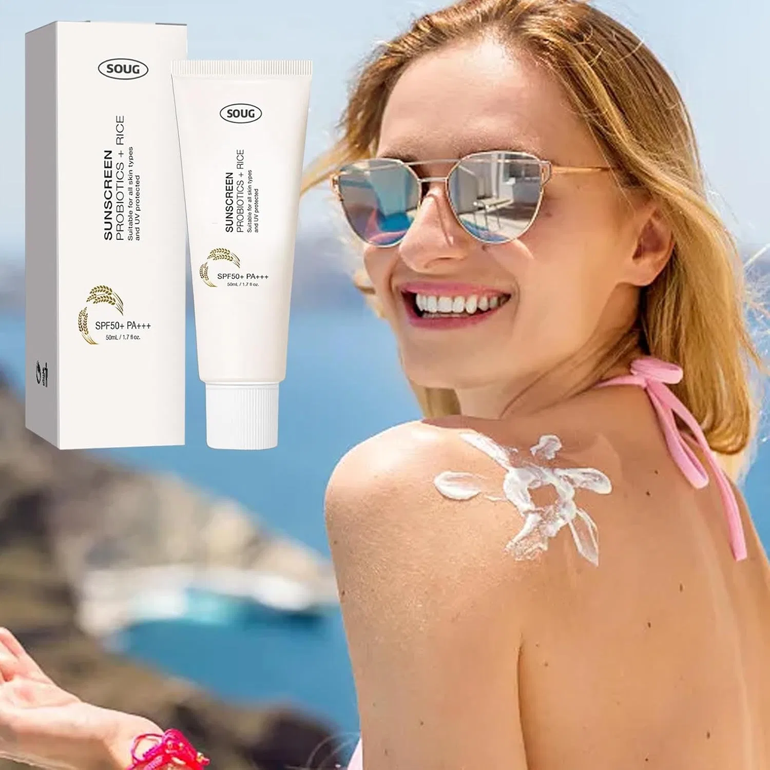Солнцезащитный крем для лица и тела SPF50+, Ulapithi, 50 мл — фото 4