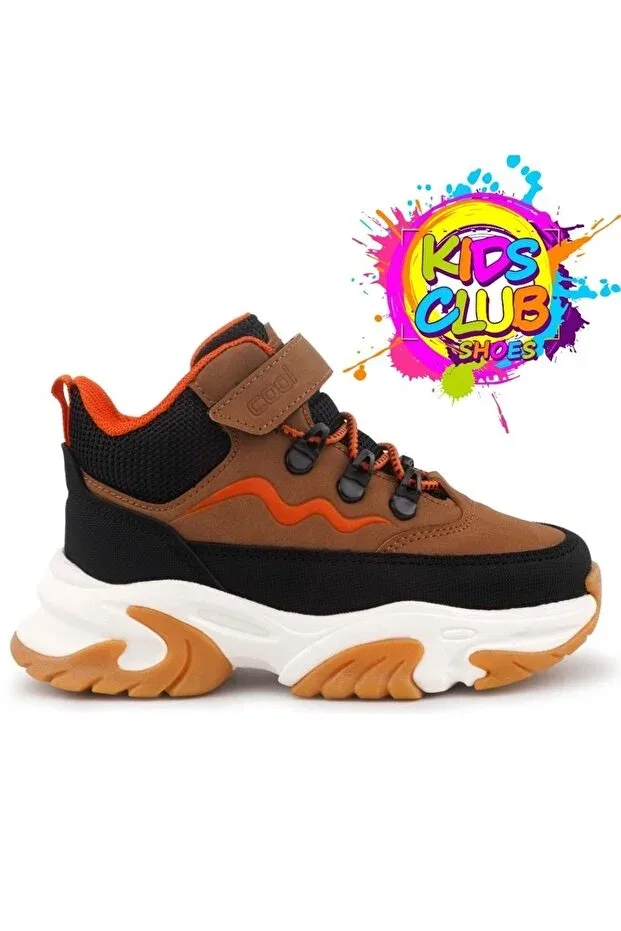 Детские ботинки для девочек ортопедические Kids Club Shoes, Taba