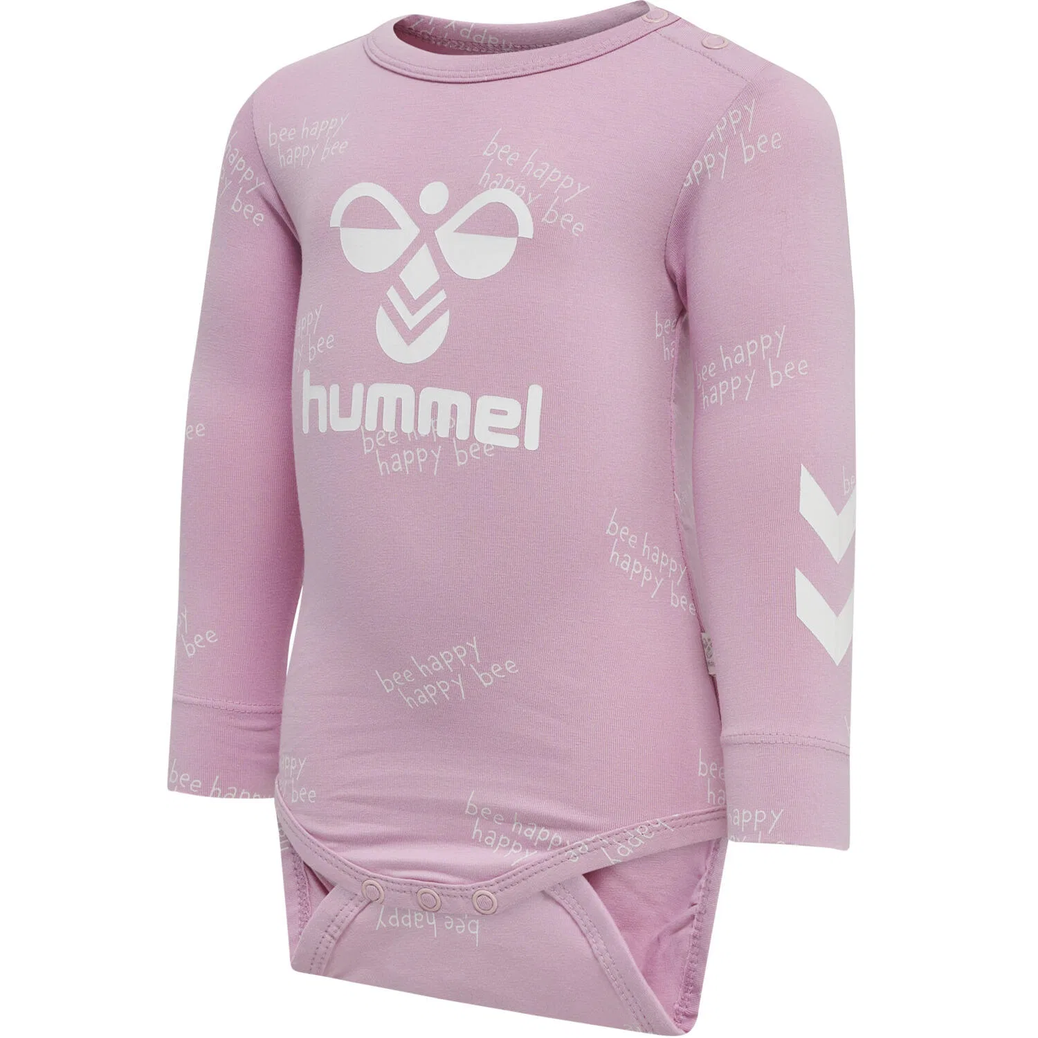 Детский боди с длинным рукавом Calen Hummel, Violett Malvenfarben