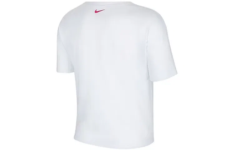 Футболка с принтом Miler Nike, белая
