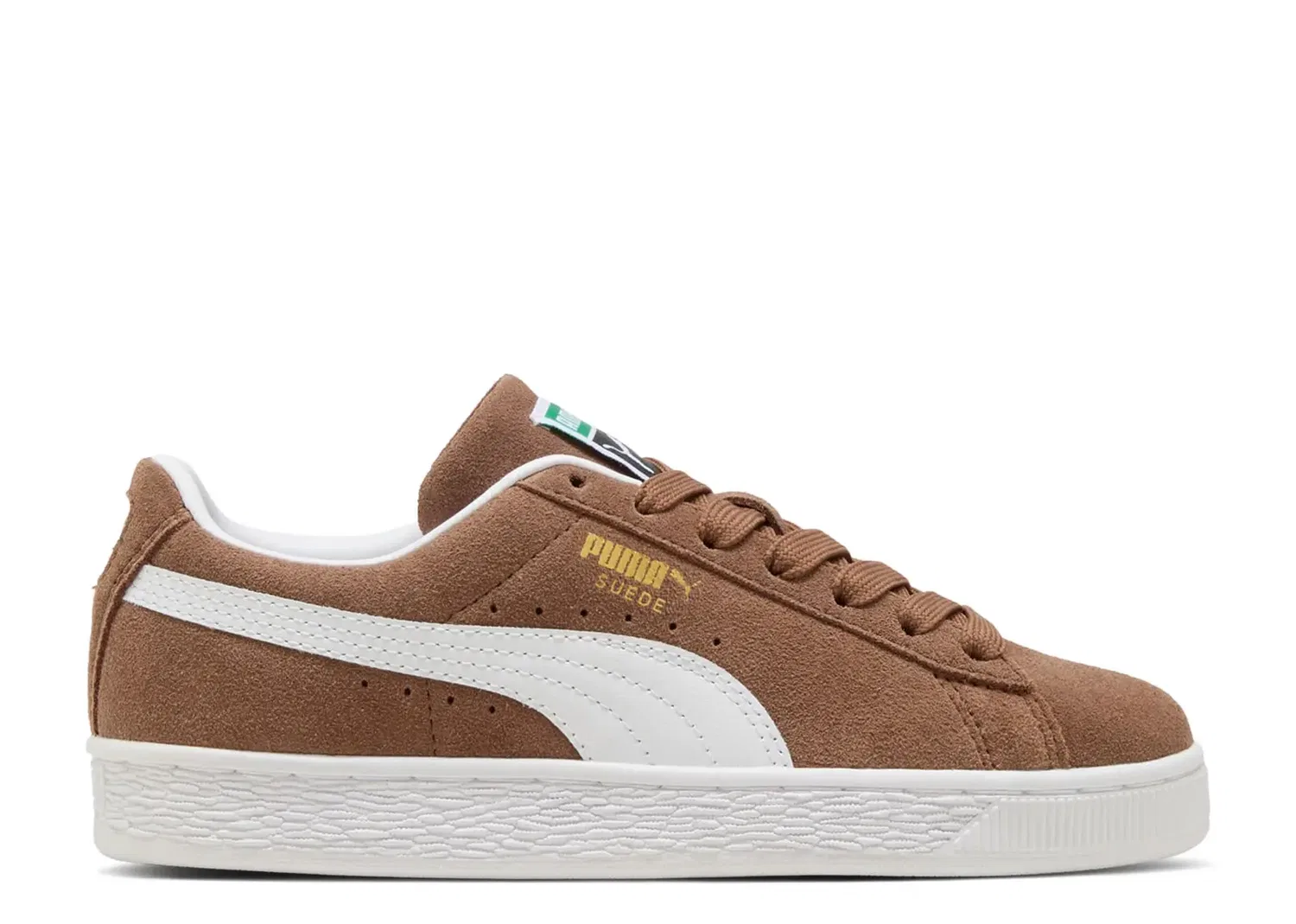 Кроссовки Puma Suede Classic Big Kid, коричневый