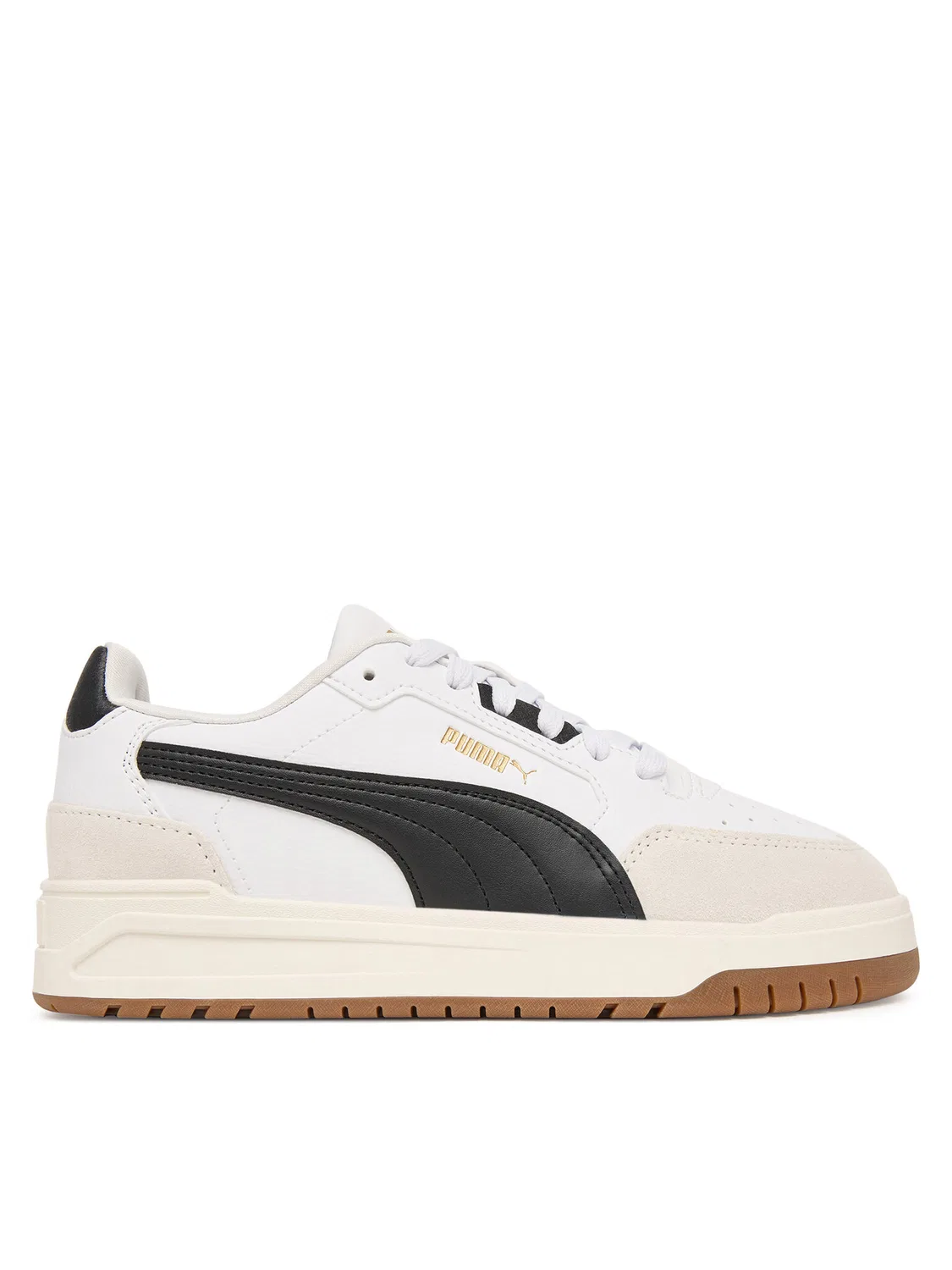 Кроссовки для мальчика Shuffle Downtown Lo Jr Puma, белый