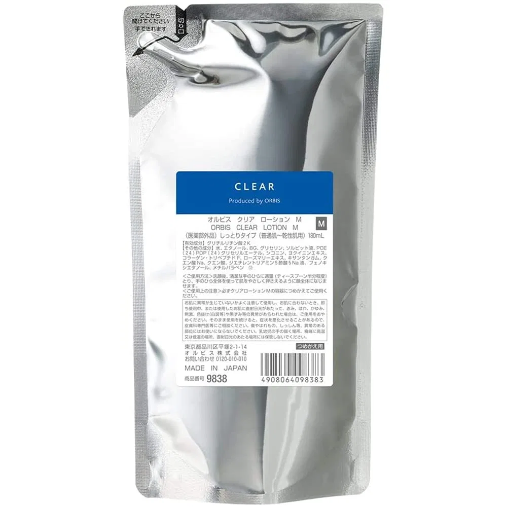 Лосьон увлажняющий Orbis Medicinal Clear Lotion 180 мл, Зеленый чай