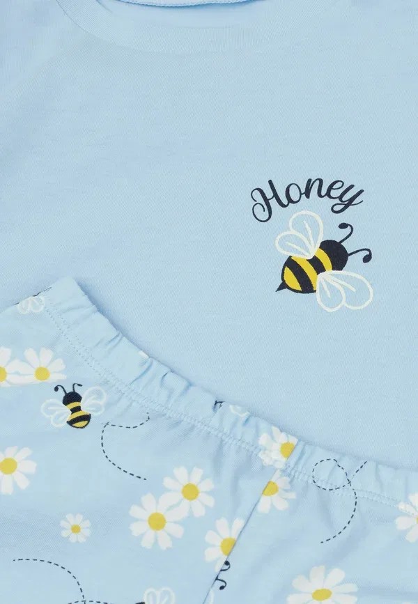 Пижамный комплект с принтом Bee print set Tezenis, Yellow, желтый — фото 2