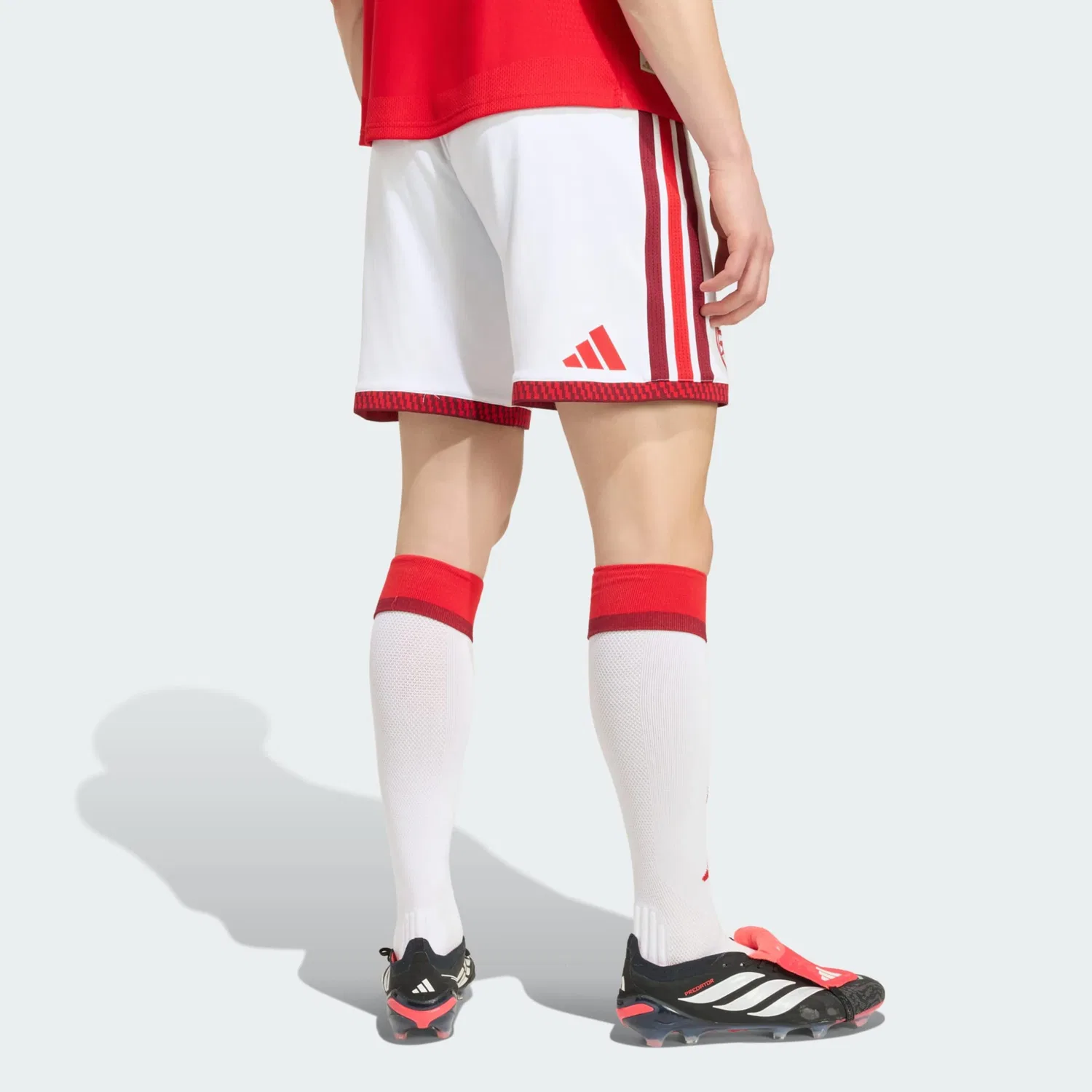 Спортивные шорты Adidas Performance Regular Workout Pants FC Arsenal 26/27 Authentic белого цвета — фото 3