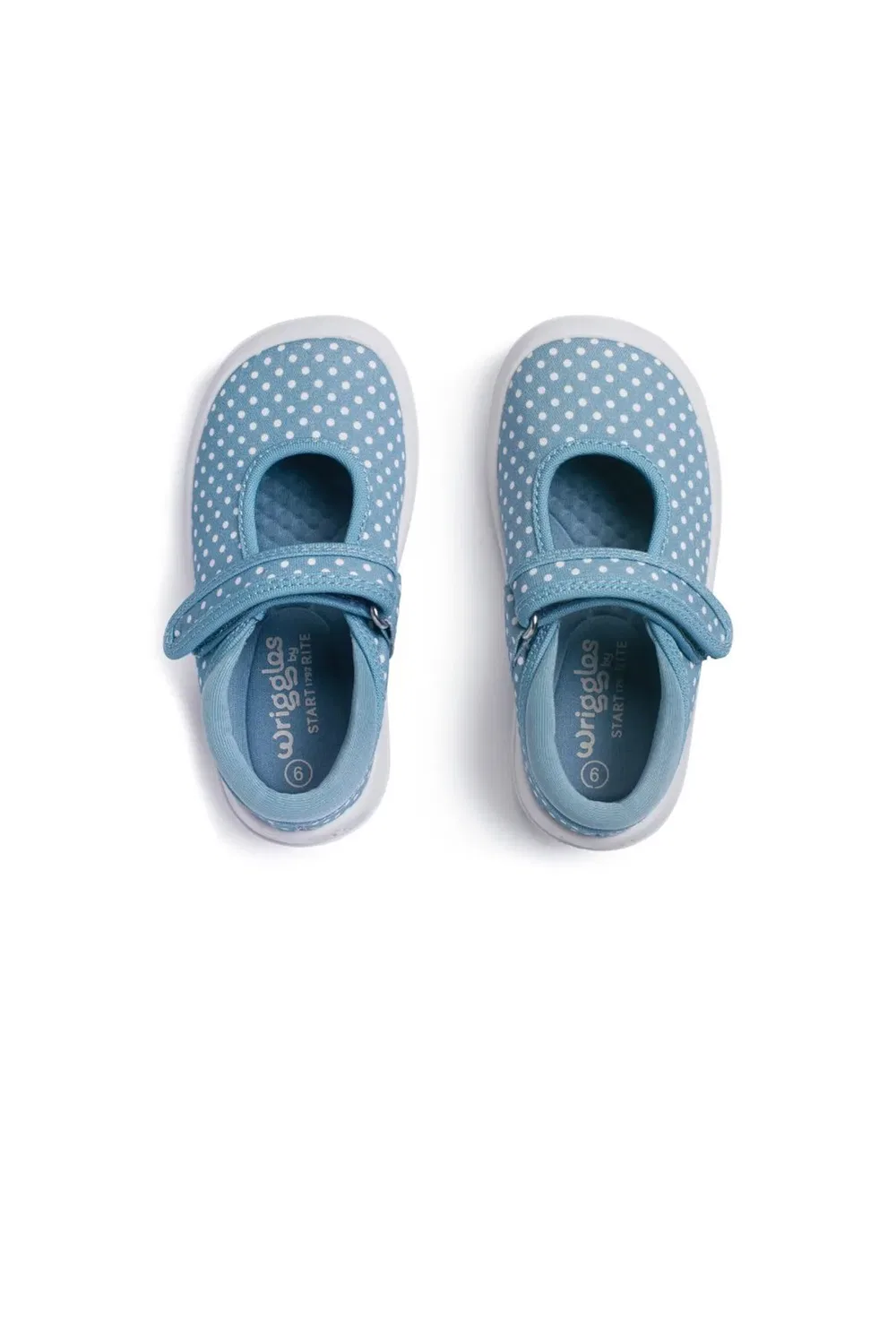 Детские кеды из холста Wriggles Start Rite, Blue — фото 2